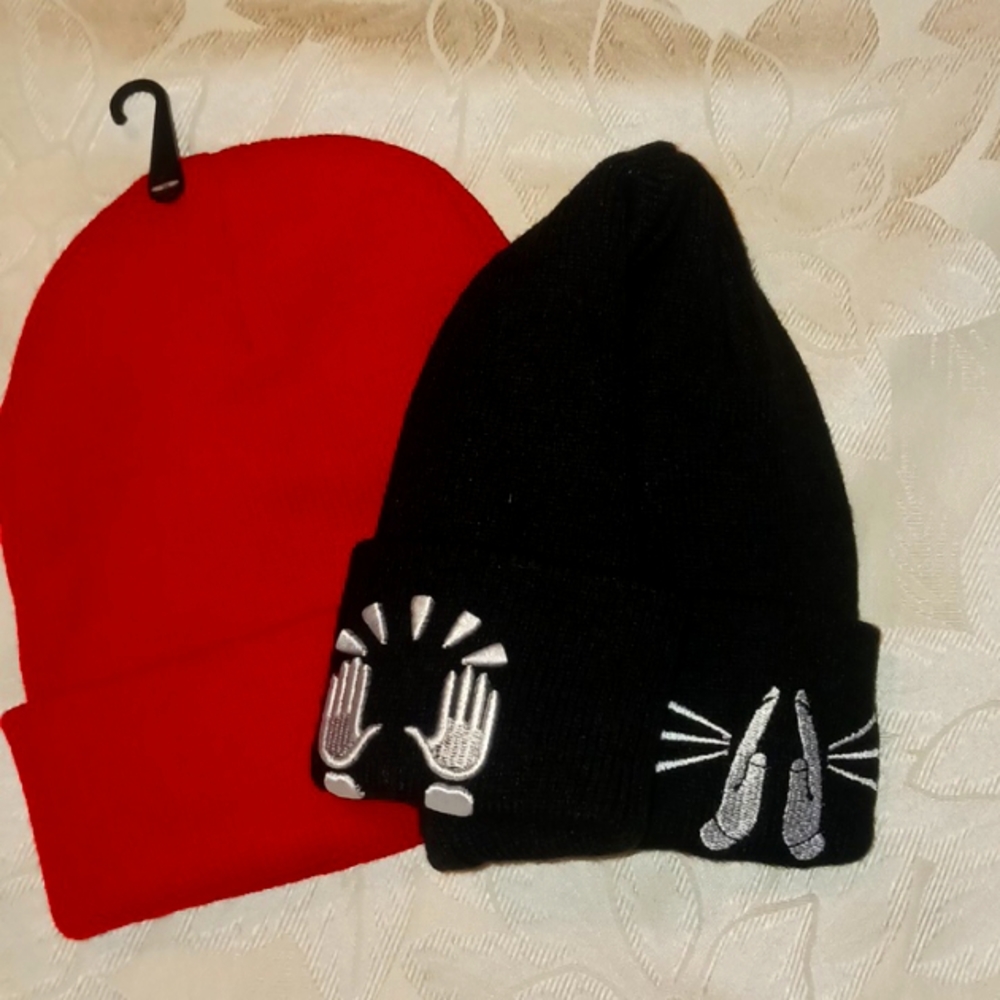 DONATED.......BUNDLE of Skull caps set of 2